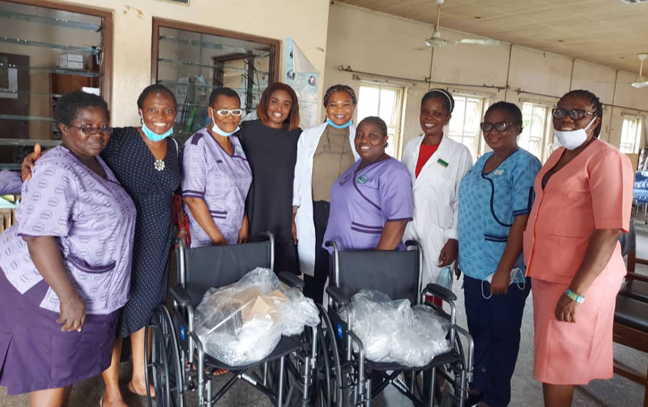 SUPPLY OF WHEEL CHAIRS AT LAGOS ORTHOPEDIC HOSPITAL NIGERIA- 2020